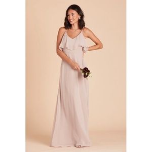 Birdy Grey Jane Convertible Dress Chiffon Taupe Bridesmaid Gown